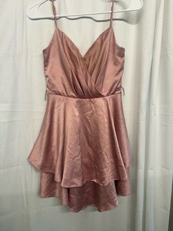 Satin Mini Dress
