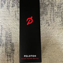 Peloton 16oz  Glass Water Bottle (Brand New)