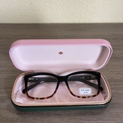 KATE SPADE NEW YORK Tinlee 52MM Reading Glasses HAVANA 2.5 with new case