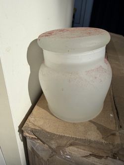 New frosted jars