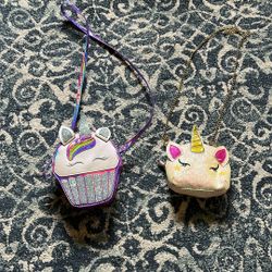2 Piece Unicorn Bags