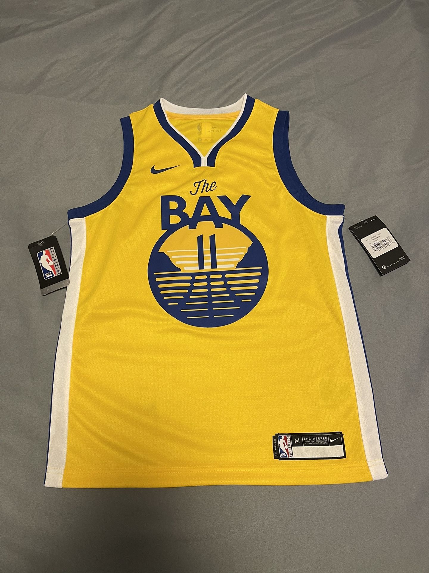 Nike Air Size Medium Klay Thompson Jersey Youth Kids The Bay City