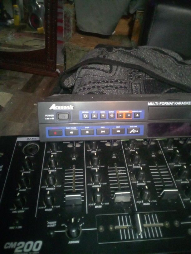 Acesonic Multi Format Karaoke With Digital Recording