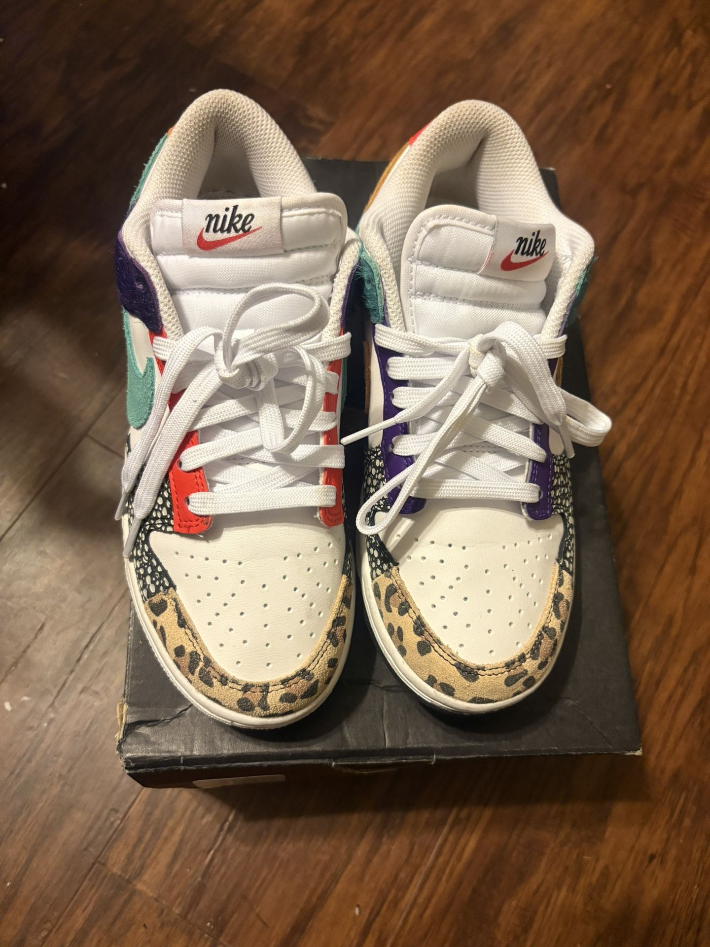 SAFARI NIKE DUNKS SIZE 6