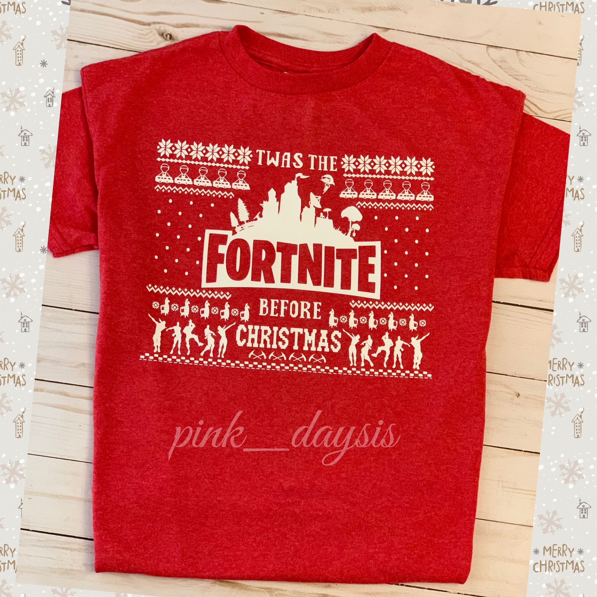Fortnite Christmas shirt