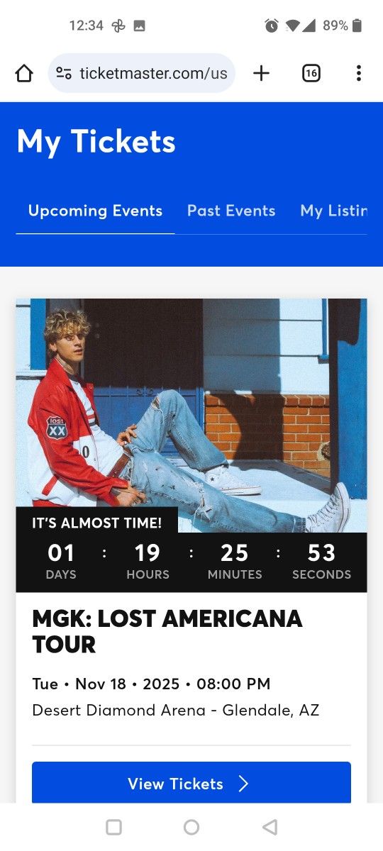 Machine Gun Kelly Tickets 