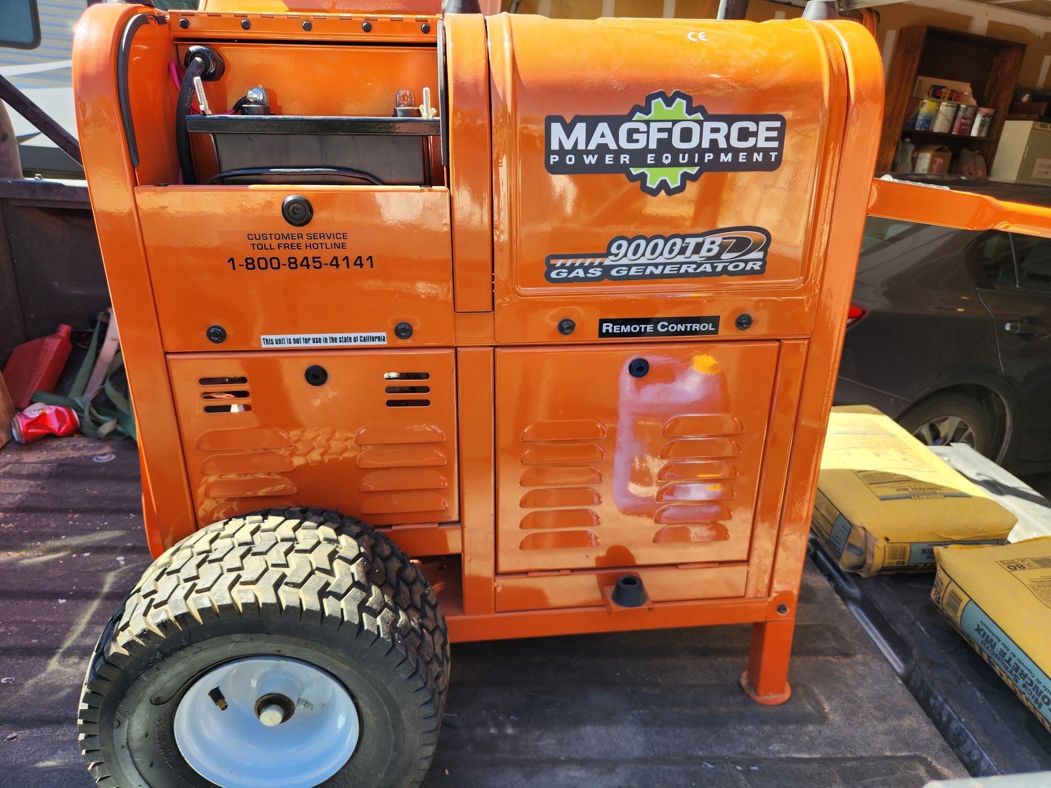 9000 TB Gas Generator
