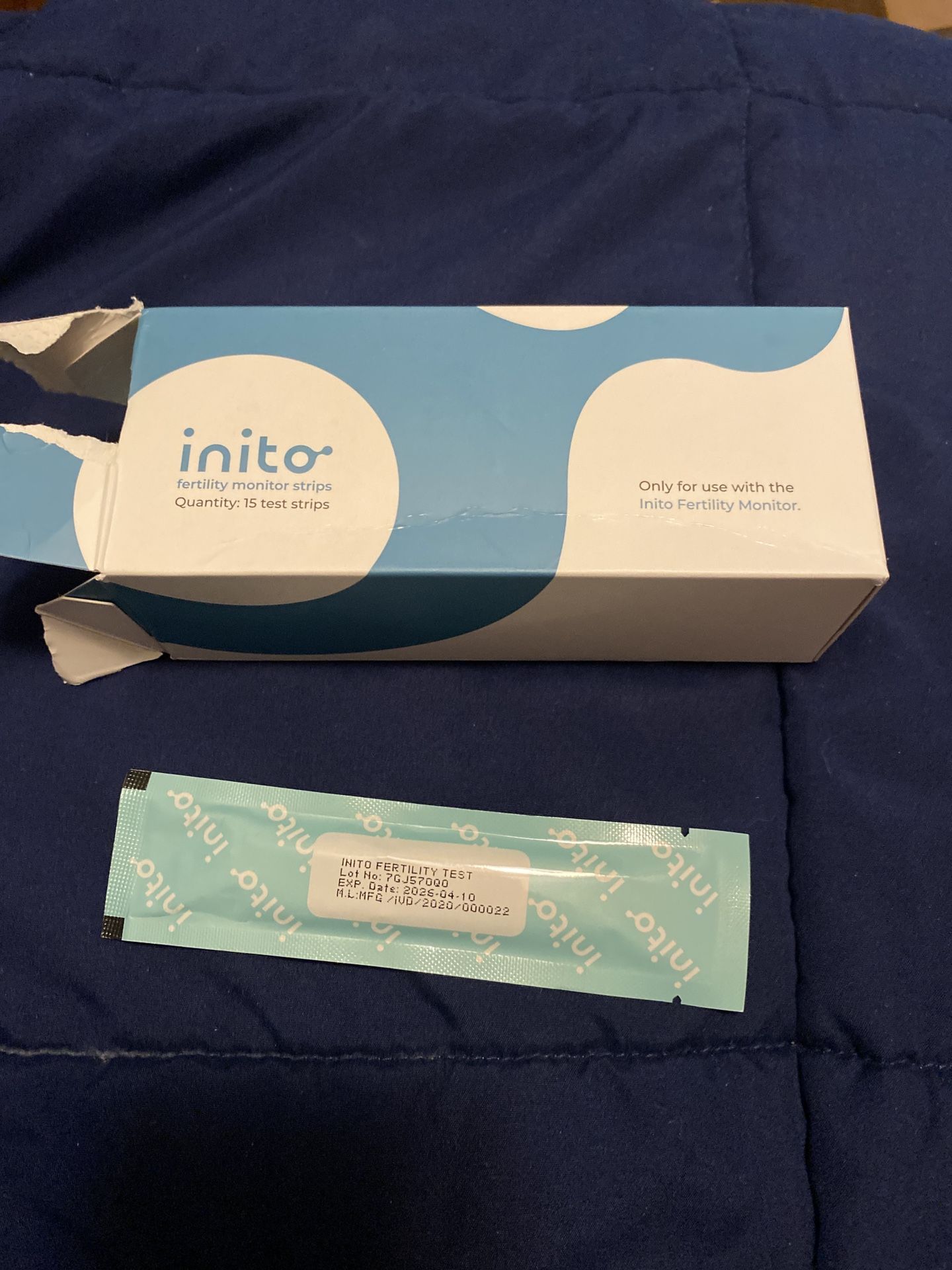 13 Inito Fertility Monitor Strips New Open Box