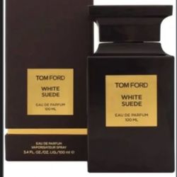 Tom Ford White Suede 