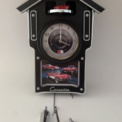 Bradford Exchange 1957 Bel Air Cuckoo Clock New unused. Collectible.