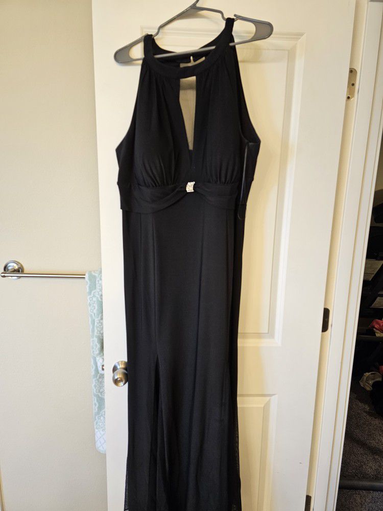 Black Formal Dress Sz 18