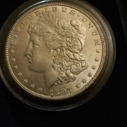 1897 Morgan Silver Dollar