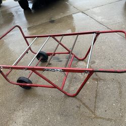 Dolly for electric cable  rolls heavy duty