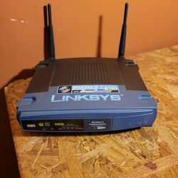 Linksys Speed Booster 2.4 GHz Router, 4 Port