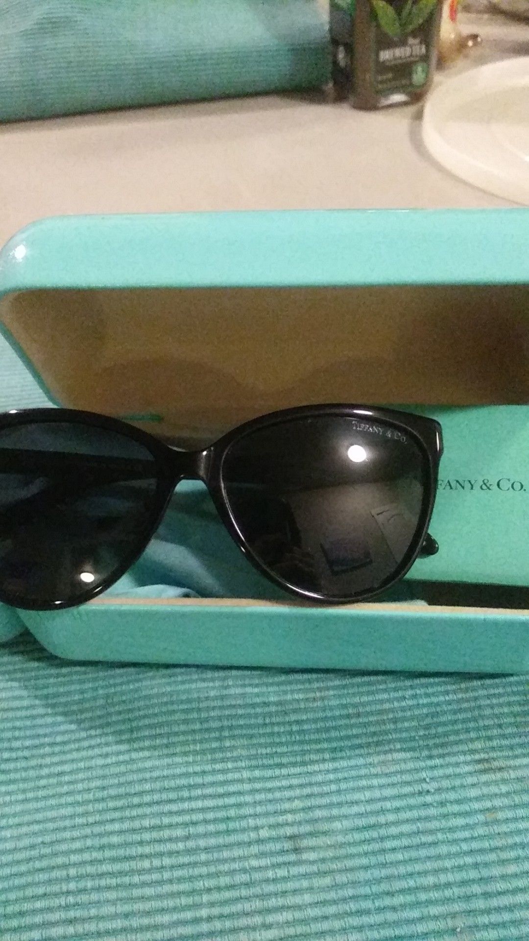 Tiffany &Co. Sunglasses with case.