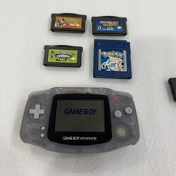 Game Boy Advance with Games