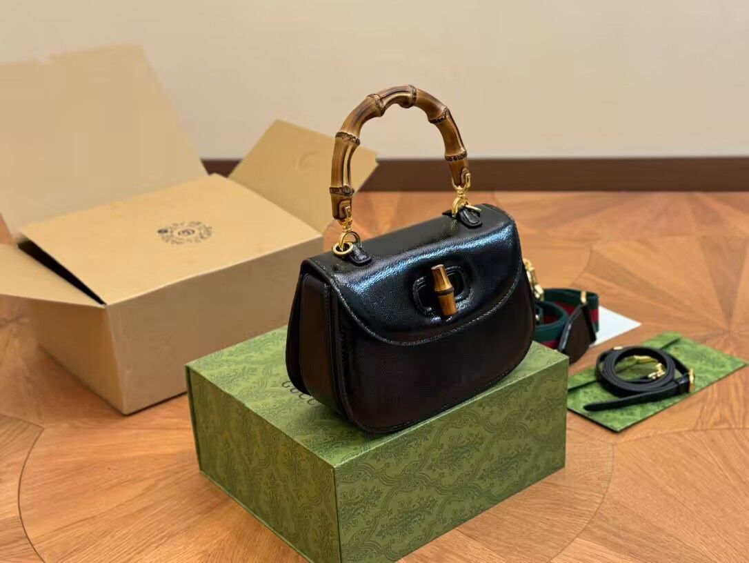 Rare Gucci bamboo Handbag