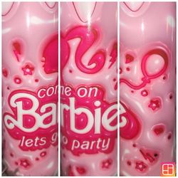 Personalized Skinny Tumblers Barbie 20oz