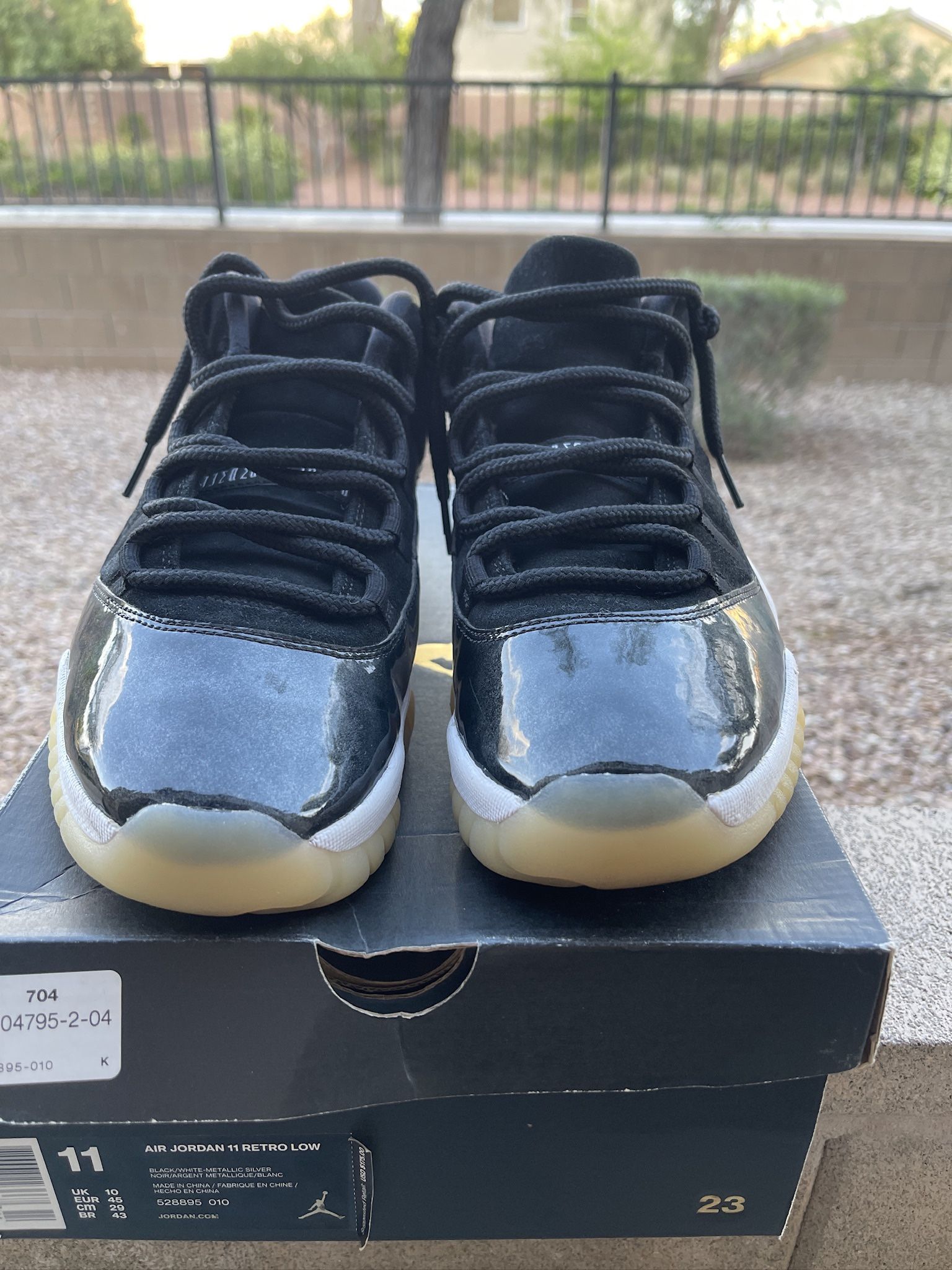 Jordan 11 Low Baron