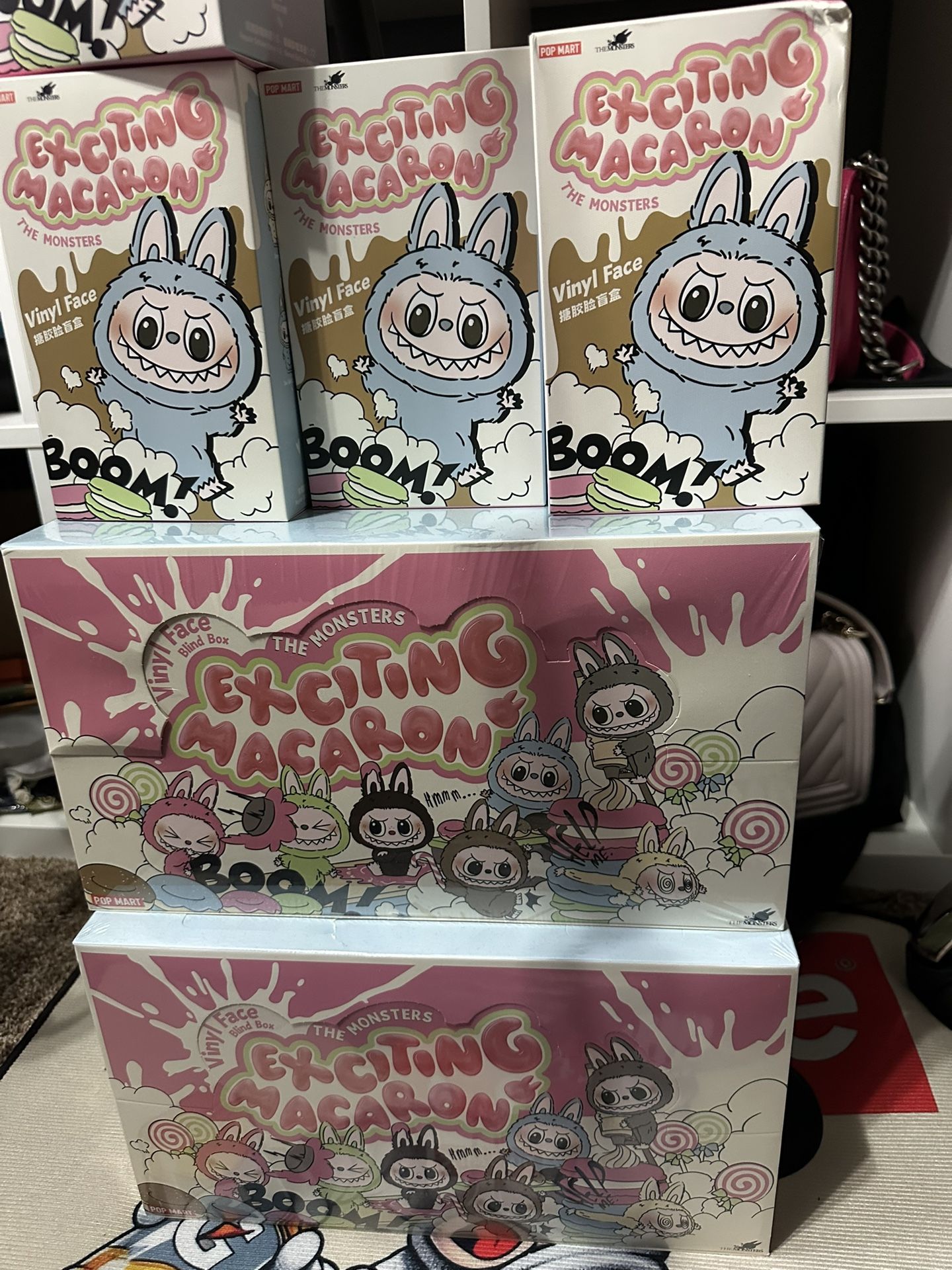 Labubu Exciting Macaron 1 Whole Box (6 Single Boxes Inside) 