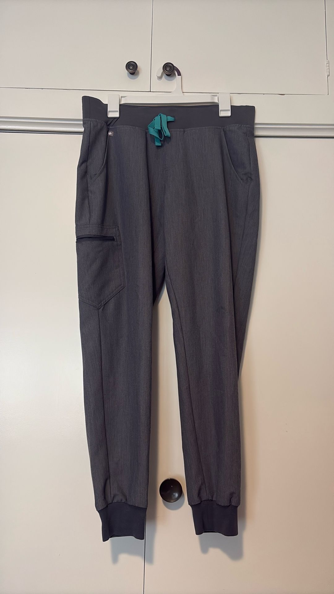 Grey Womens scrub Pants Medium