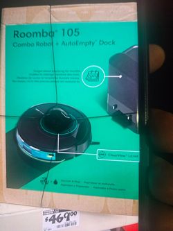 Roomba mop and vacuum