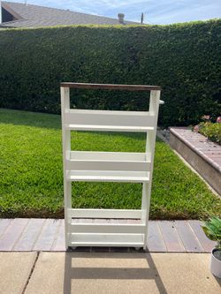 Slim Rolling Storage Cart on Wheels