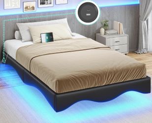 Twin Floating Bed Frame