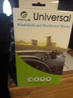 Universal dashboard and windshield car mount