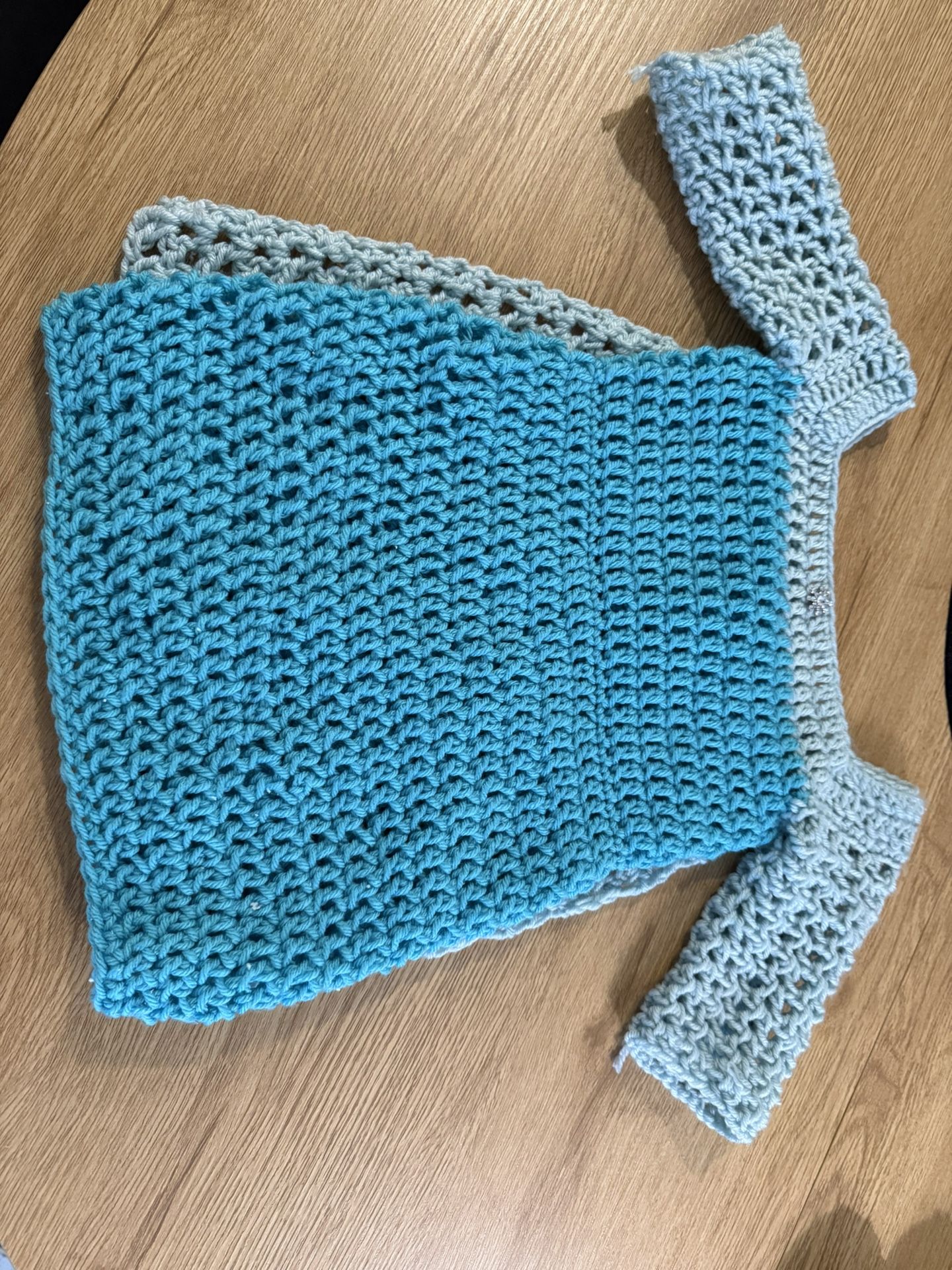 Elsa Crochet Baby Outfit (Used Once)