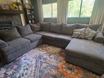 Large Sectional Sofa With Queen Mattress Pullout Bed