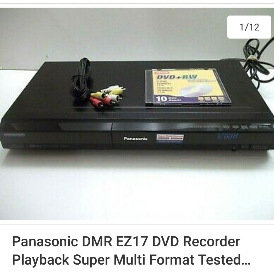 PANASONIC DVD RECORDER