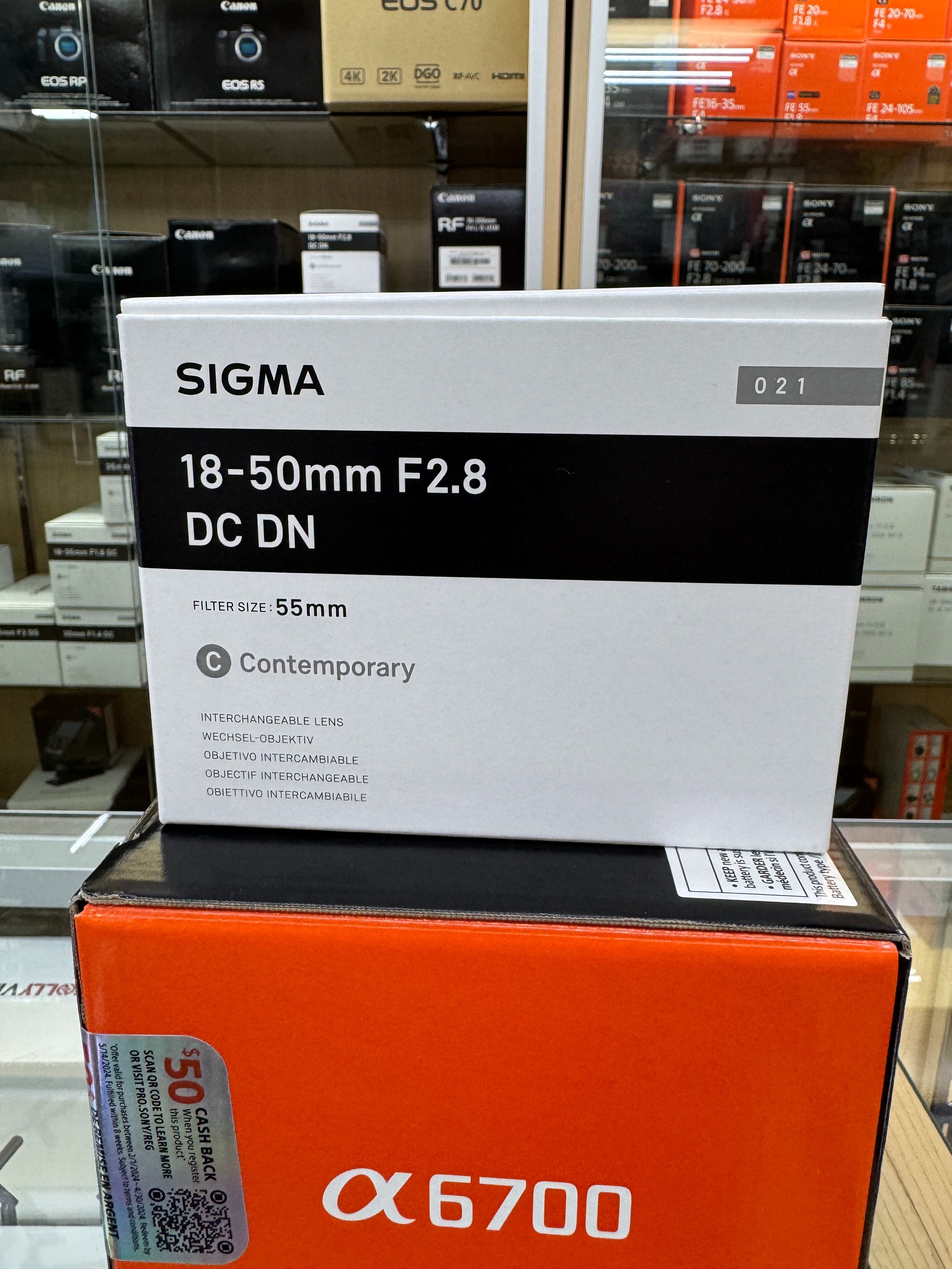 New Sony Alpha A6700 With Sigma 18-50mm Lens Bundle