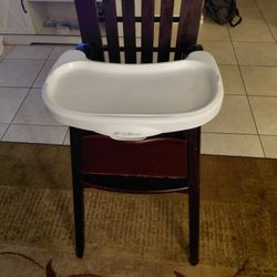 Wooden High Chair 