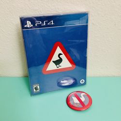 Untitled Goose Game “Lovely Edition” (PS4, 2020) NEW Sealed + Button Pin