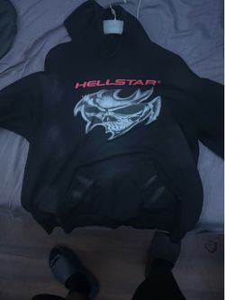 Black hellstar hoodie size XL