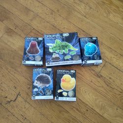 3D Crystal Puzzles!!! 