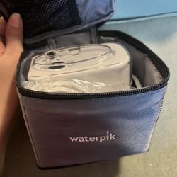 Unused Waterpik Nano Plus For Teeth, Compact For Travel & Home, 6 Flossing Tips