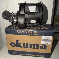 Okuma Reel Contours Cr -553 Saltwater Fishing Reel 