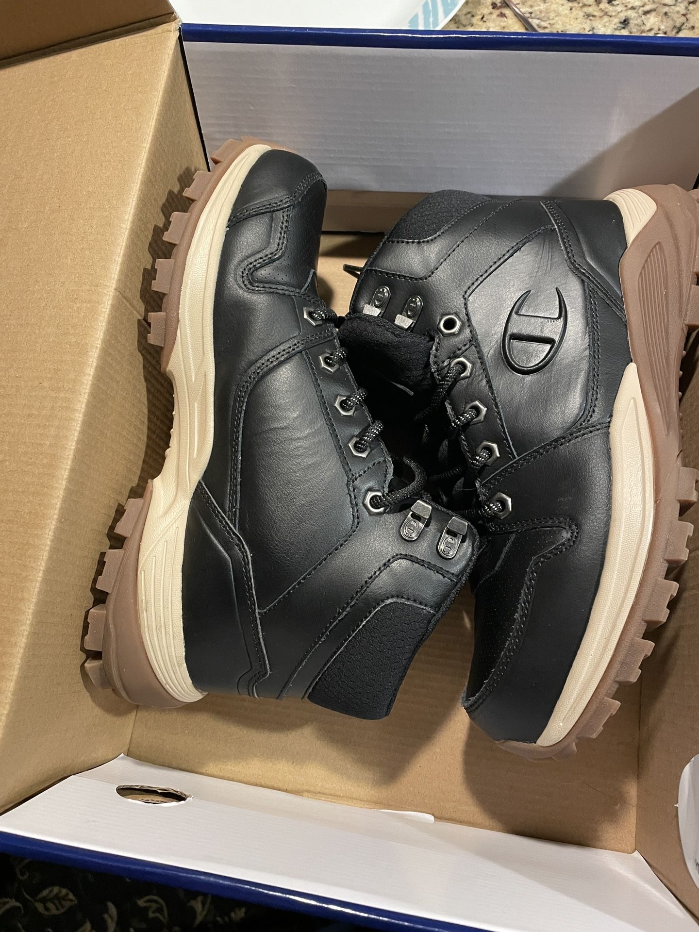 Champion Leather Boots - Men