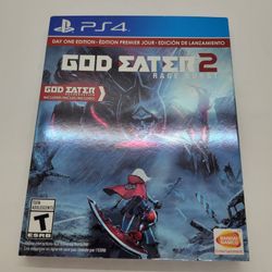 God Eater 2 Rage Burst Bandai Namco Playstation 4 PS4