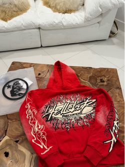 Hellstar Hoodie Records Red