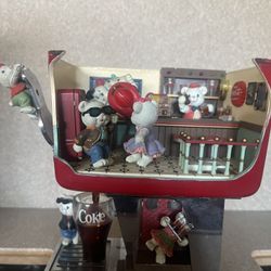 Coca Cola Rock Around The Clock Figurine