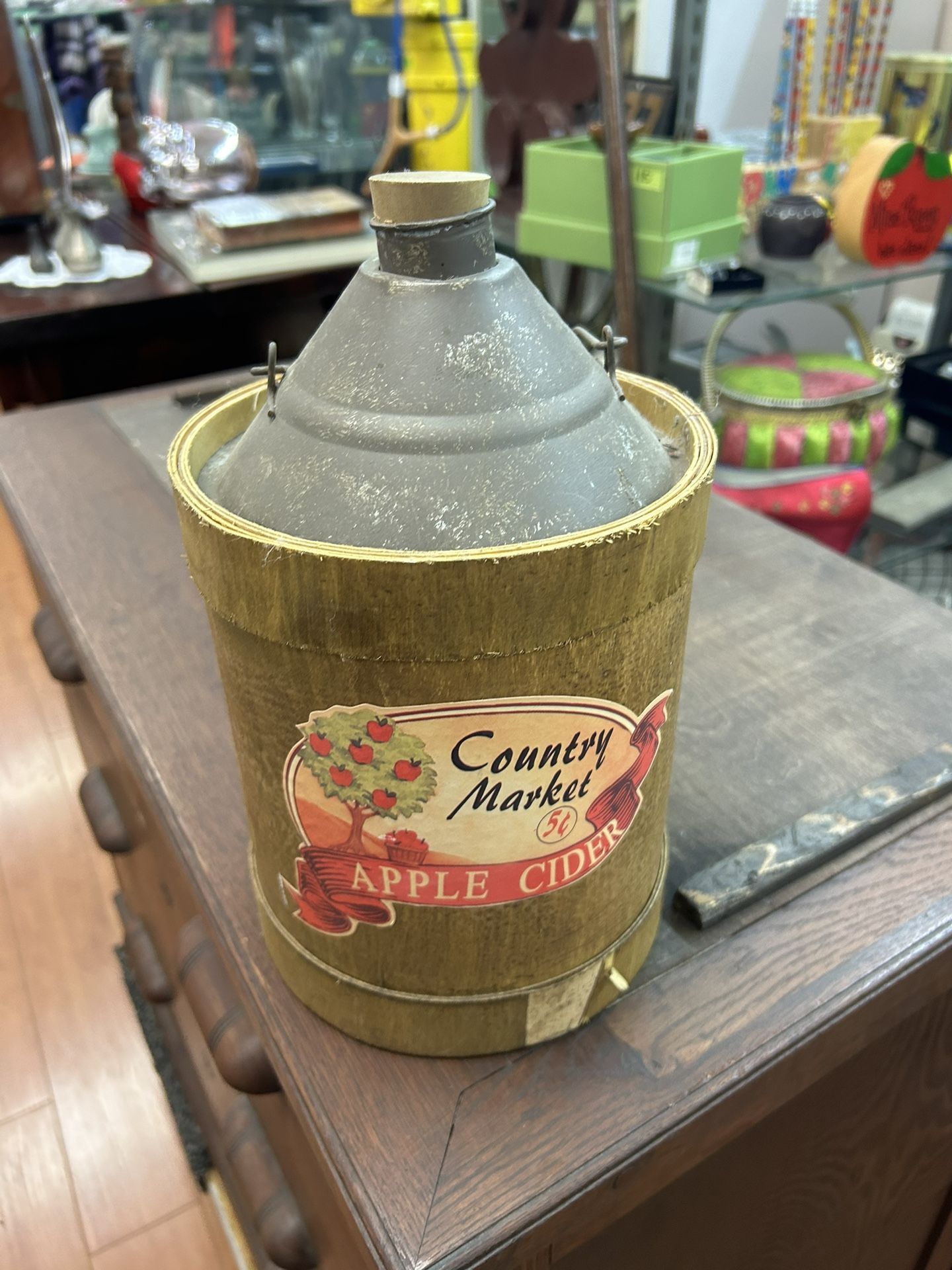 Vintage Apple Cider Bottle