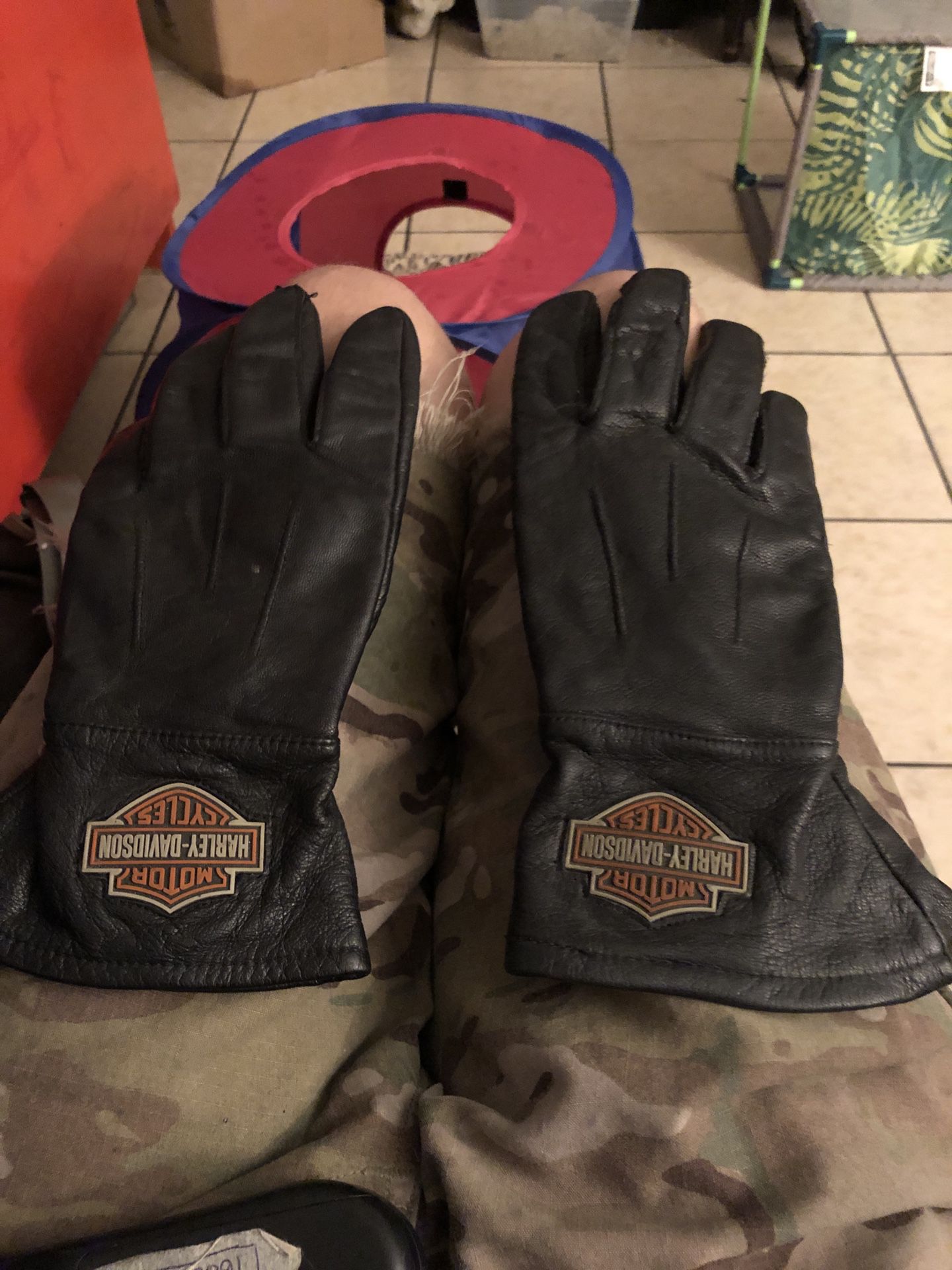 Harley Davidson Gauntlet Gloves