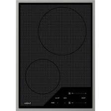 Wolf -  Model # CI152TF/S   Transitional 15" Built-In Electric Induction Cooktop with 2 Burners and Control Lock