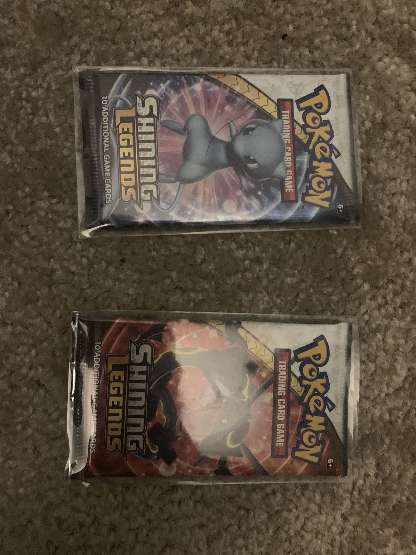 Pokemon Shining Legends Booster Packs