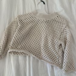 Zara Girls Cardigan Cream 