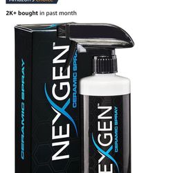 Nexgen Ceramic Spray Silicon Dioxide — Easy to Apply, Ceramic Coating Spray for Cars — Professional-Grade Protective Sealant Polish for Cars, RVs, Mot