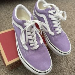 Vans Woman’s Light Purple Sneakers